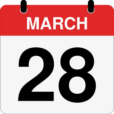 How Many Days Until March 28th? - Inch Calculator