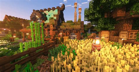 Image result for Flower Forest House Tutorial Minecraft