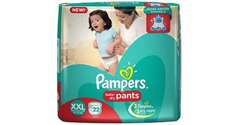 Pampers Baby Dry Pants XXL (Pack of 22) : Buy Pampers Baby Dry Pants ...