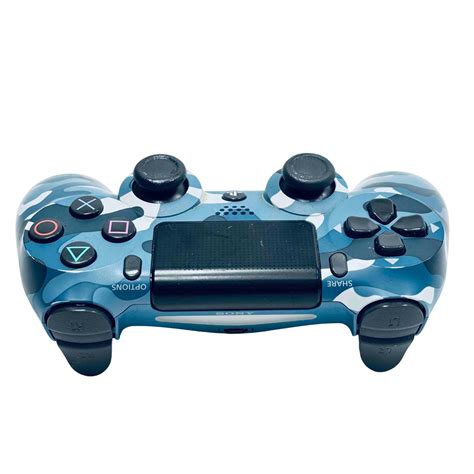 Sony PlayStation DualShock 4 Wireless Controller CUH-ZCT2U Blue Camouflage