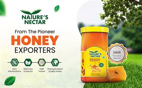 Nature's Nectar Pure Honey 1kg | 100% Pure NMR Tested Honey : Amazon.in ...