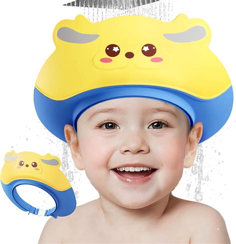 Amazon.com : Baby Shower Cap, Baby Bath Visor for Washing Hair ...