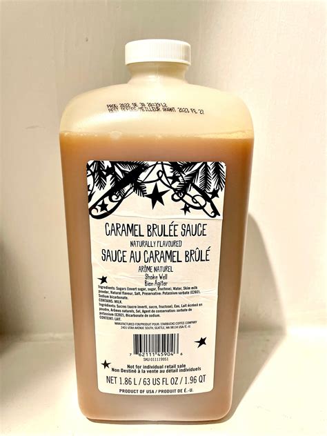 Caramel Brulee Syrup