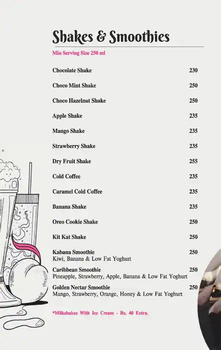 Menu at Nini's Kitchen - Vadodara, Vadodara