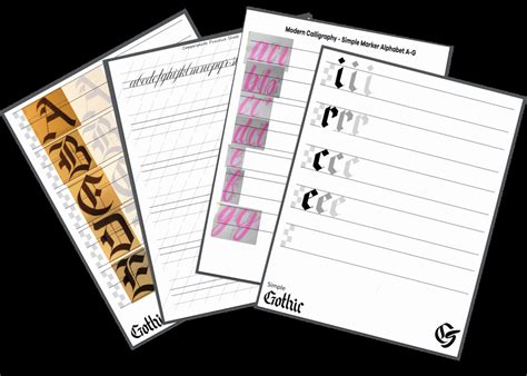 Free Calligraphy Worksheets Printable Luxury 4 Free Printable ...