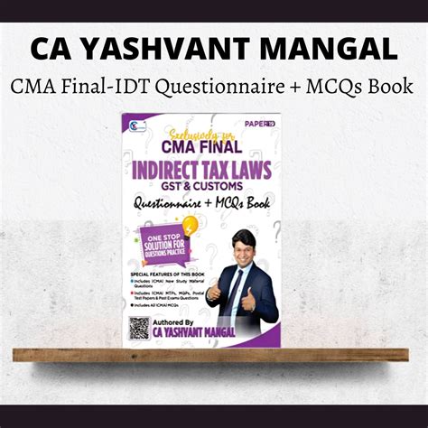 CMA Final IDT Q&A + MCQs Book | CA Yashvant Mangal – CA Point