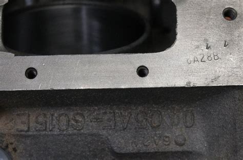 How to Tell Ford Engine by Block Code 的图像结果