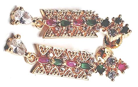 Buy Radha Fancy Gold Jimikki Kammal Design for Girls & Women, Antique ...