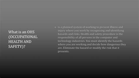 Image result for OHS Computer