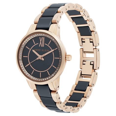 Buy Online Anne Klein Quartz Analog Blue Dial Ceramic Strap Watch for ...