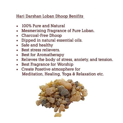 Hari Darshan - Pure LOBAN Wet Dhoop - 100g - 10 Sticks in Each Pack ...