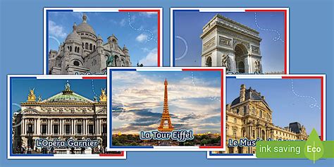 Paris Display Photos - Display Posters (teacher made)