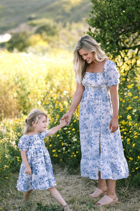 Zoey Smocked Midi Dress | White dress outfit, Mommy and me dresses ...