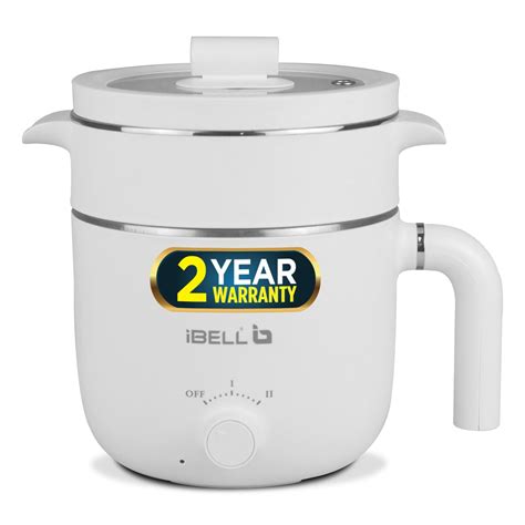 iBELL MPK15M Premium Multi Purpose Kettle with 2 Pots and Egg Boiler ...