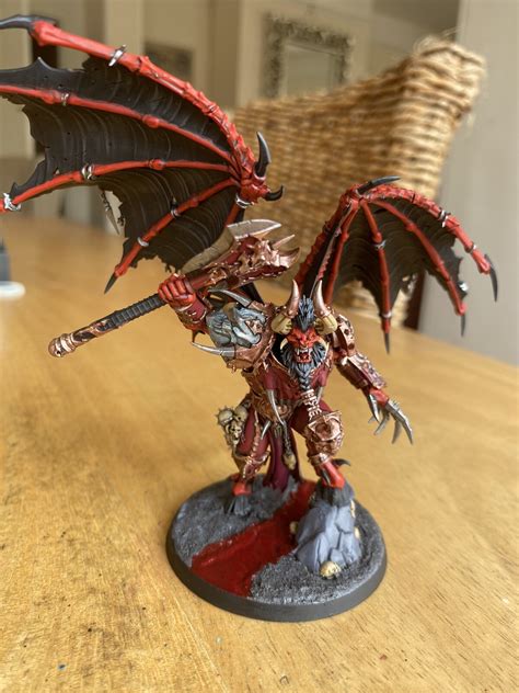 Warhammer 40k / AOS - Daemon Prince Of Khorne World Eaters Commission ...