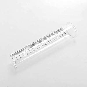 Rain Gauge Outdoor 7 Inch Capacity, Glass Rain Gauge Replacement Tubes ...