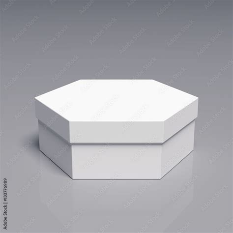 Cardboard box template Stock Illustration | Adobe Stock