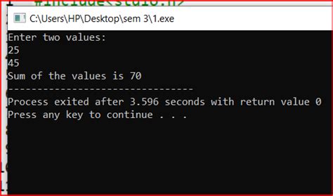 Codes for Averaging Two Integers Using C Programming 的图像结果