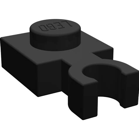 LEGO Noir assiette 2 x 2 avec Large Roue Attachments (Fond non renforcé ...