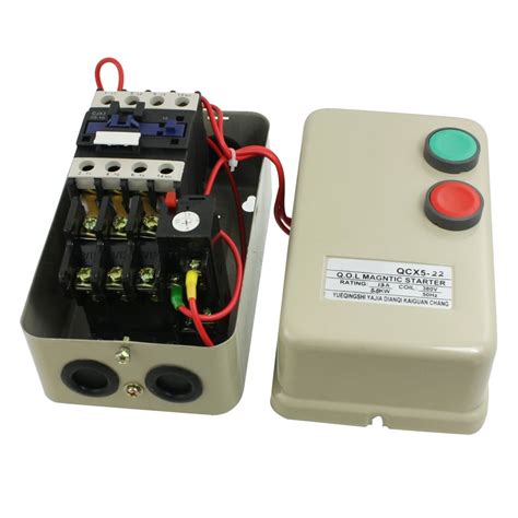 FIYA Three Phase Motor Magnetic Contactor 380V Coil 7.5 India | Ubuy