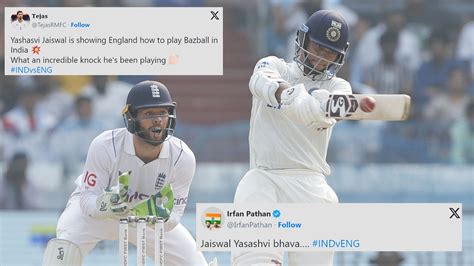 "Showing England how to play Bazball in India" - Fans go berserk with ...