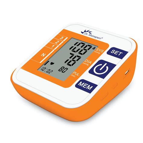 Dr. Morepen Blood Pressure Monitor Model Bp 14, Multicolor : Amazon.in ...