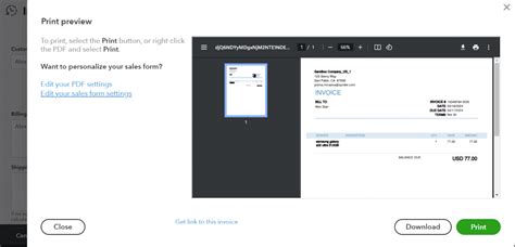 Image result for QuickBooks Invoice Header Layout