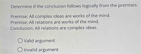 Image result for Premise and Conclusion Examples Logic Math