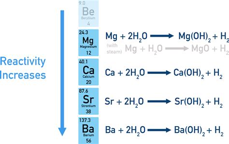Group 2 Metal Reactions (A-Level) | ChemistryStudent