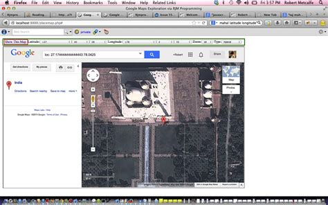 Tutorial Google Maps 的图像结果
