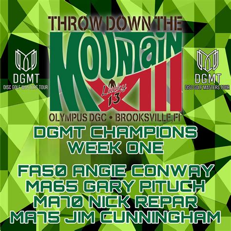 Disc Golf Masters Tour™️ (@discgolfmasterstour) • Instagram photos and ...