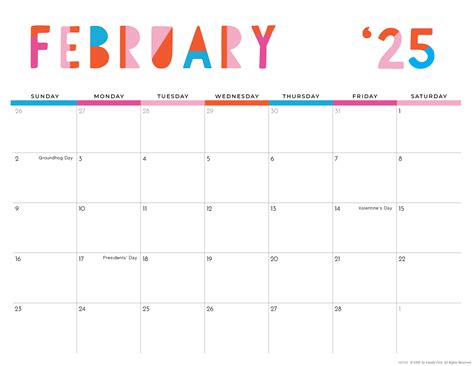 Printable Blank Mom Calendar