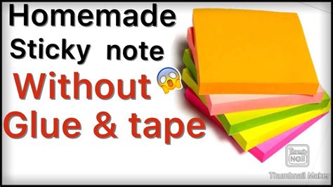 Image result for How to Make Sticky Notes