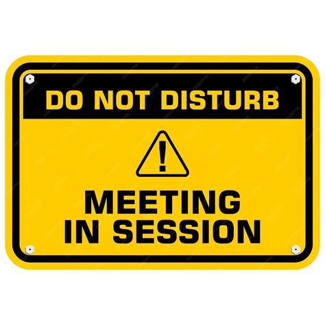 In Session Please Do Not Disturb Sign 的图像结果