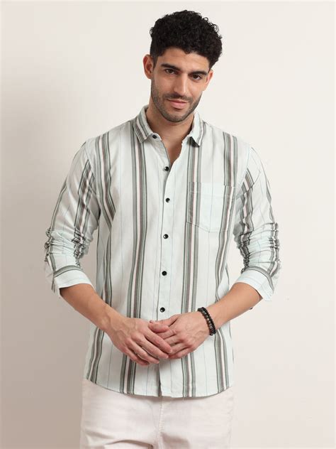 Buy Casual Striped Shirt Men Online at Great Price