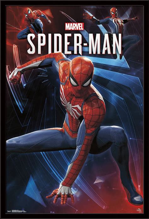 Marvel Comics - Spider-Man - Poses Wall Poster, 22.375" x 34", Framed ...