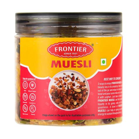 Buy MUESLI (160 GM) Online - Frontier Biscuit