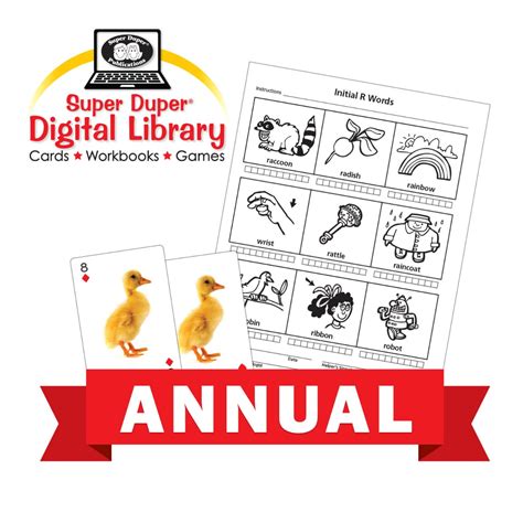 Super Duper Digital Library - Annual Subscription