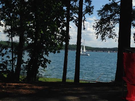 View of Lake Lanier at Old Federal Campground