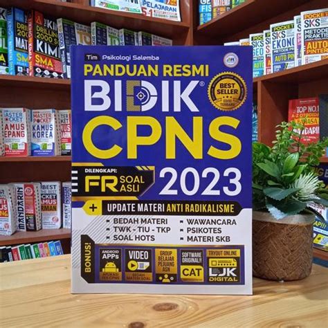 Jual BUKU PANDUAN RESMI BIDIK CPNS 2023 BONUS SOFTWARE APLIKASI CAT ...