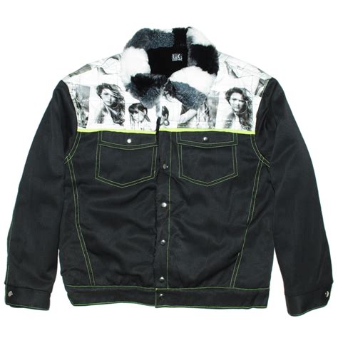 『RAKI』 1off fake fur jacket | excube.e_shop