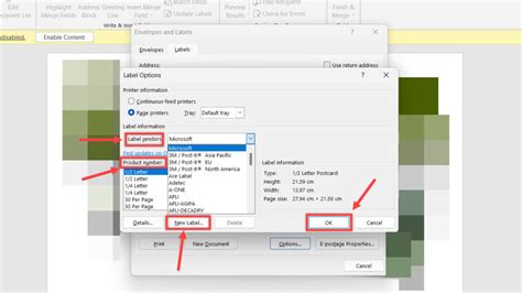 Image result for How to Print Labels Using Word