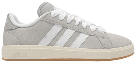 adidas Grand Court Base 00s Grey Two Cloud White Gum – Dawntown