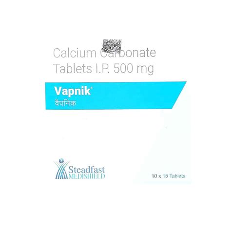 Buy Vapnik Tablet Online: Uses, Price, Dosage, Instructions, Side ...