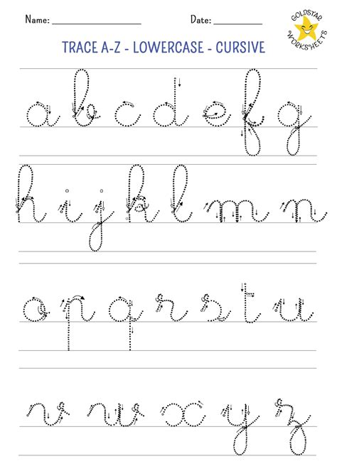 Lowercase Z In Cursive