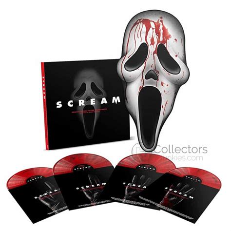 „Scream 1-4“ Original Motion Picture Soundtracks im 4er Vinyl Set für ...