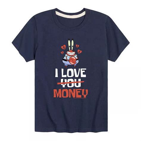 Boys 8-20 SpongeBob SquarePants Mr. Krab's Love Graphic Tee