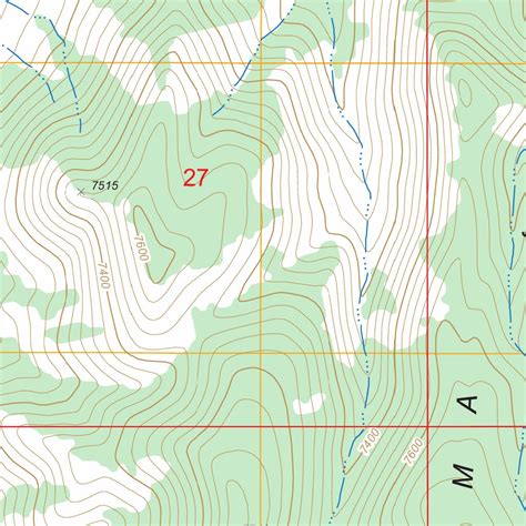 Spencer Hot Springs, NV FSTopo Legacy Map by US Forest Service - Topo ...