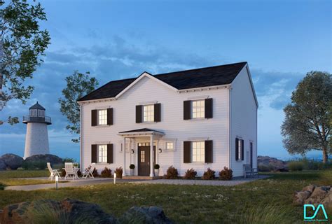 New England house - Project - Evermotion