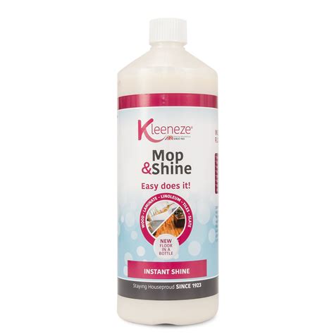 Kleeneze - Mop and Shine Floor Cleaner - 1 Litre - No buffing required ...